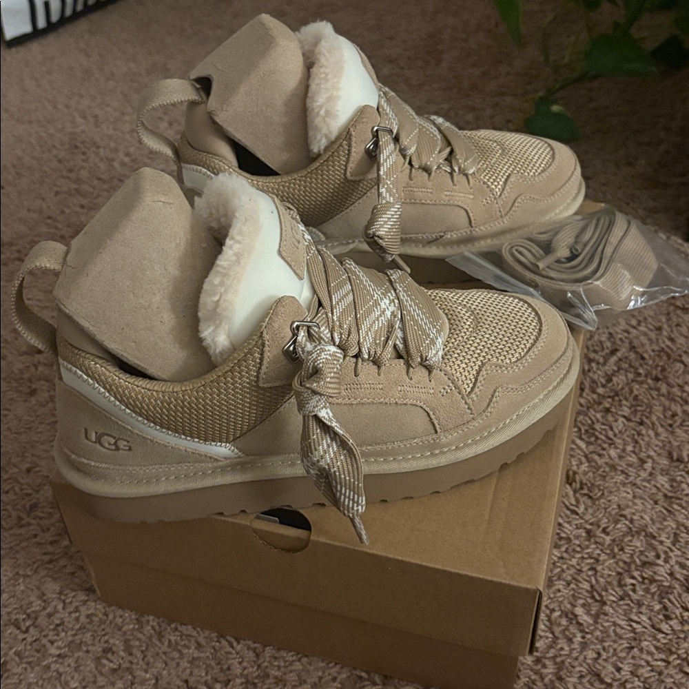 UGG Women's Tan Sneakers - Picture 4 of 7